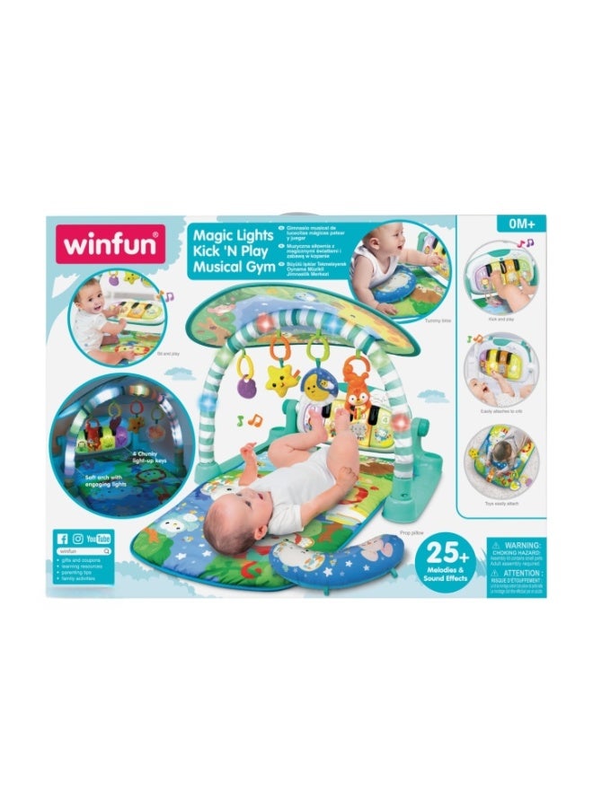 Winfun Magic Lights Kick 'N Play Musical Gym - Image 1